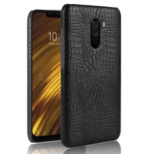 New arrival For Xiaomi Pocophone F1 Global Version F 1 Case Retro Luxury Crocodile Skin Cover For Xi