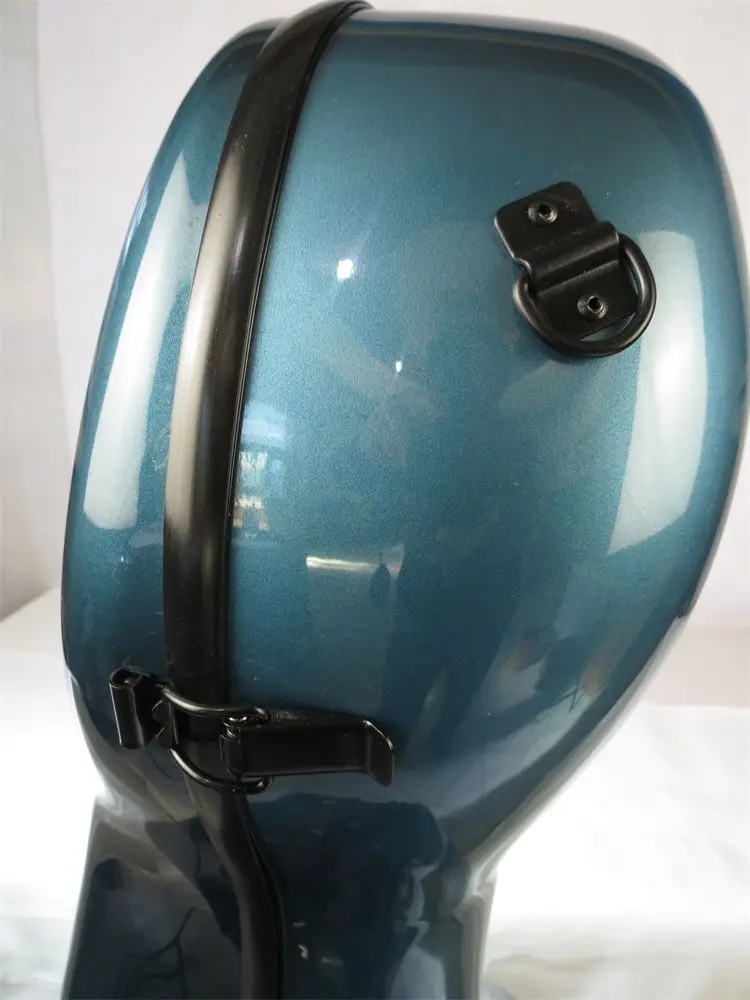 Красивый чехол для виолончели из углеродного волокна голубого цвета 4/4