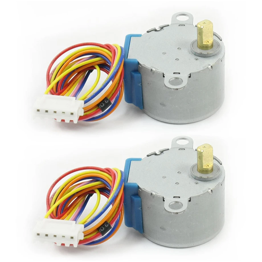 2pcs 28BYJ-48-5V 5 Line 4 Phase Stepper Step Motor for Microcontroller | Обустройство дома