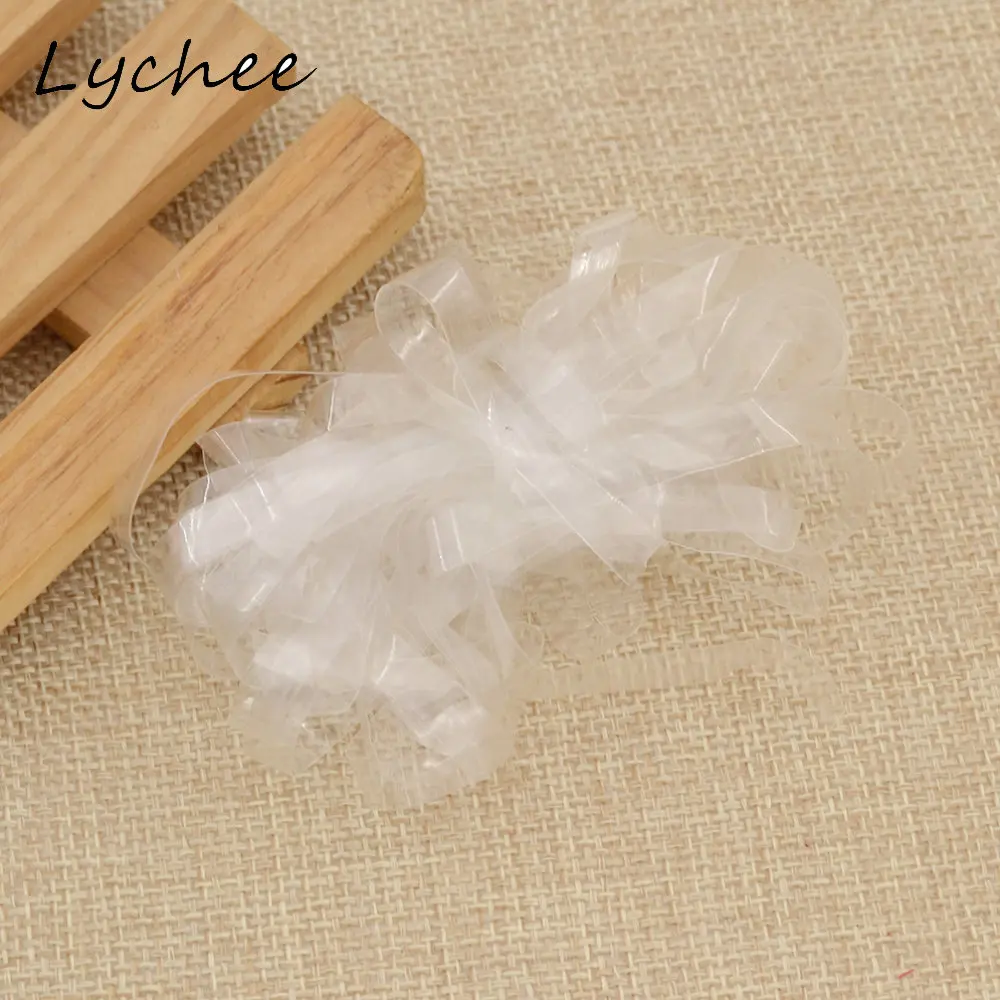 Lychee 6 мм прозрачная эластичная лента из ТПУ и латекса для рукоделия женская