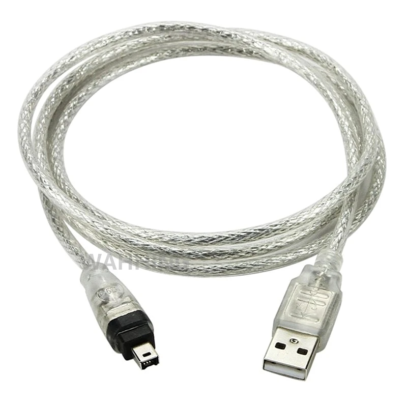 USB 2 0 штырьковый к iEEE 1394 4-контактный кабель-адаптер для iLink 5 футов Firewire 1 м HY1350 |