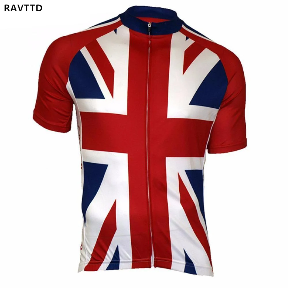 

United Kingdom Team Bike Jerseys Ropa Ciclismo Sportwears Pro Team Cycling Jerseys Short Sleeve Bicycle Shirts