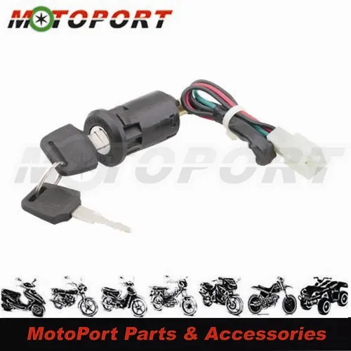 6030137 4 провода для HONDA C90 Pin Универсальный Замок зажигания мотоцикла с ключом |