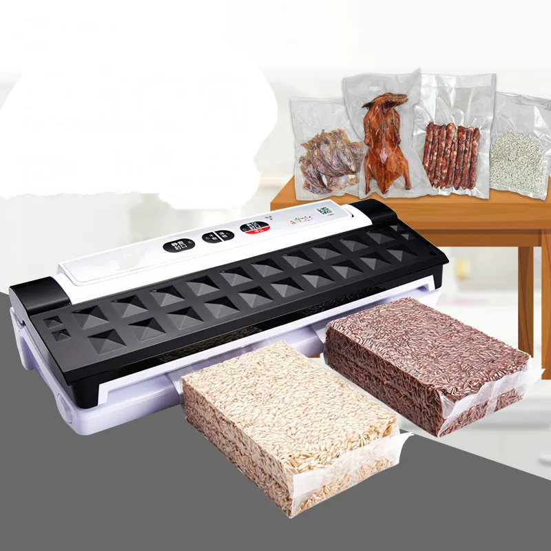 

Vacuum Food Sealers packaging machine small commercial plastic sealing household comp