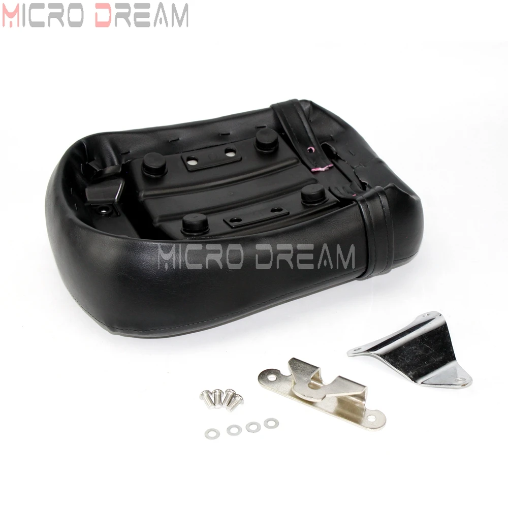 Заднее сиденье для мотоцикла Honda Shadow Spirit VT 750 VT750 ACE VT750C VT750CD 1998-2003 черные мягкие