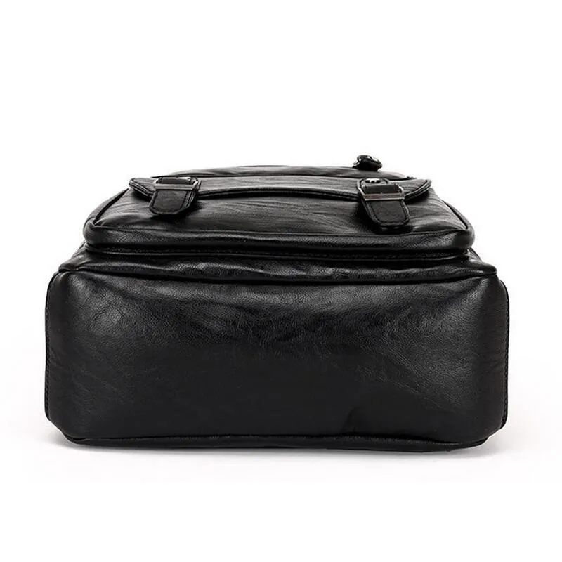 Мужской деловой рюкзак YOOFISH Модный водонепроницаемый дорожный из натуральной