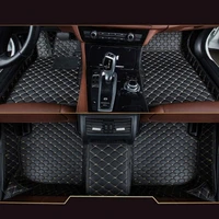 car floor mats for bmw 5 series gt f07 custom floor mats 2010 2013 protection waterproof non slip leather carpet car styling