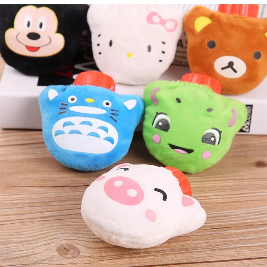 1 PCS Mini Cartoon Plush Hot Water Bag Filling Heaters Bottle Pocket Hand Warmer 9*6.5*4CM |