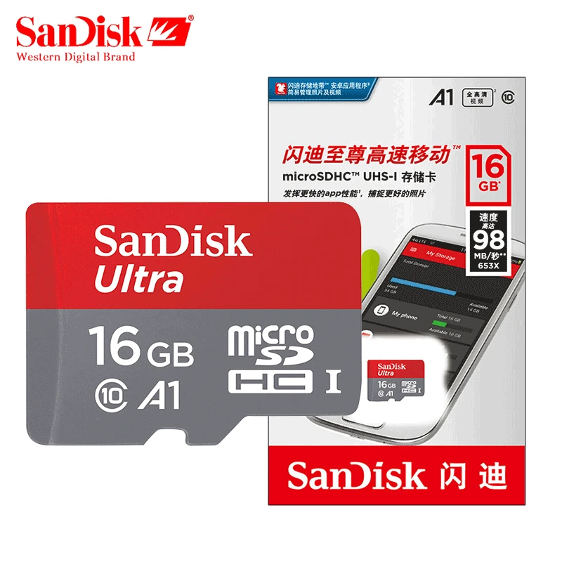 Карта памяти micro sd SanDisk UItra A1 Max 100 400 гб 128 ГБ 64 256 ГБ|Карты памяти| |
