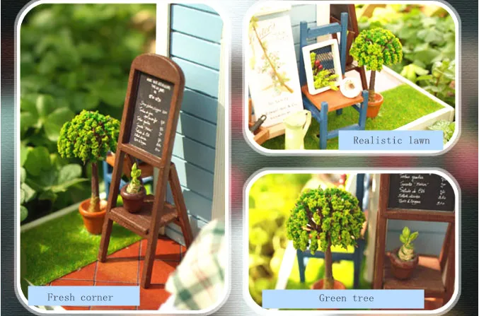 Silvanian Femeli игрушки деревянные игрушки DIY Домик деревянный ручной работы креативный подарок на день рождения игрушки для детей Juguetes Brinquedos