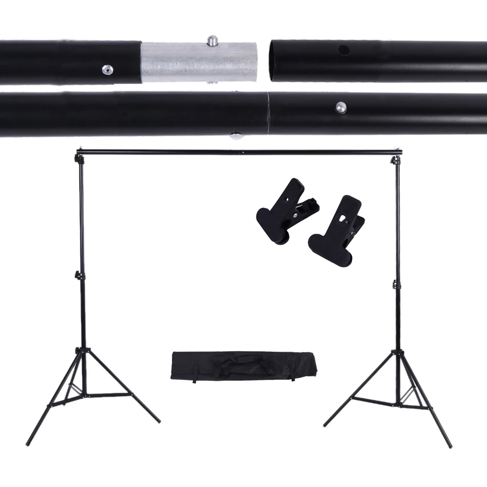 

2*3 м/6,6 * футов система поддержки фона для фотосъемки стойка для фото видео студии продукт портрет