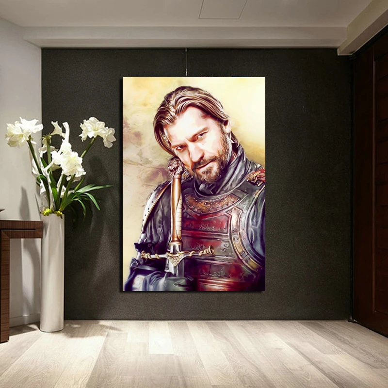 Классические обои Jaime Lannister настенная Картина на холсте постер современная