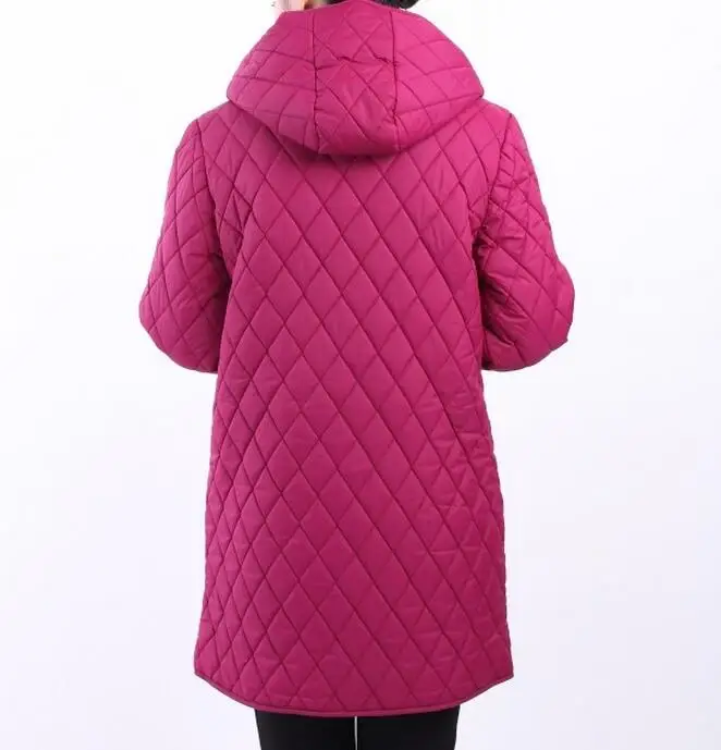 Женская зимняя куртка средней и длинной длины большие размеры | одежда