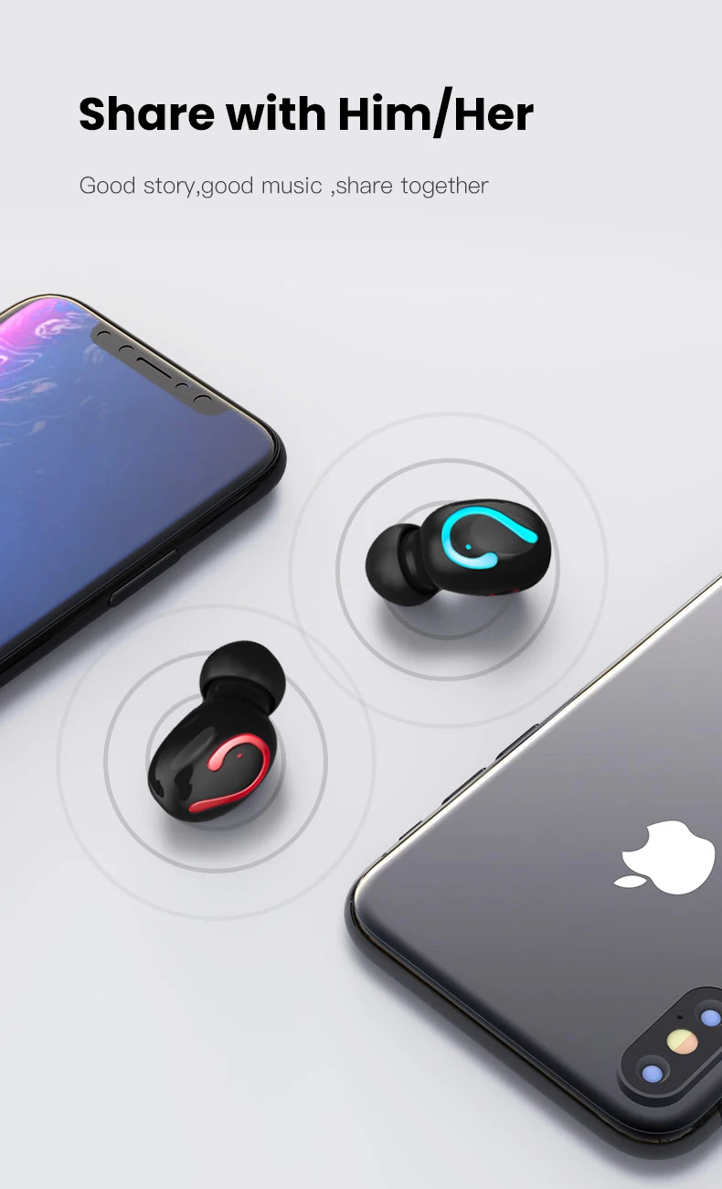 ESVNE TWS 5,0, Bluetooth, беспроводные наушники, спортивные наушники для телефона, стерео наушники, гарнитура, наушники, зарядная коробка, дисплей питания