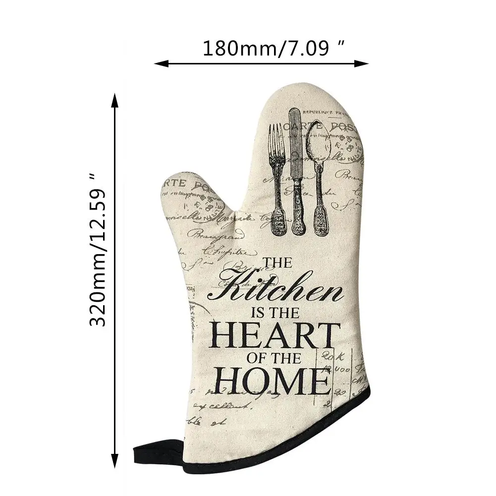 

Extreme Heat Resistant Grilling Gloves Insulated Kitchen Oven Mitts On-Slip Potholder Gloves For Baking Frying BBQ Grilling Cook