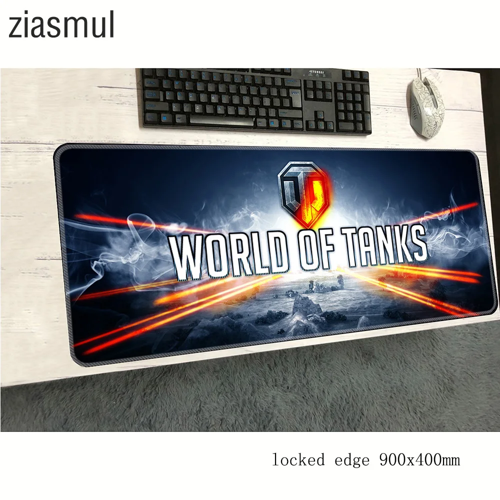 Коврик для мыши world of танки 900x400x2 мм коврики лучший продавец коврик компьютерной