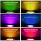 FUT069 умный 15 Вт RGB + CCT круглый светодиодный светильник с регулируемой яркостью IP54 Водонепроницаемый AC100-240V повторный внутренний светильник Fut089 FUT092 B8 remote