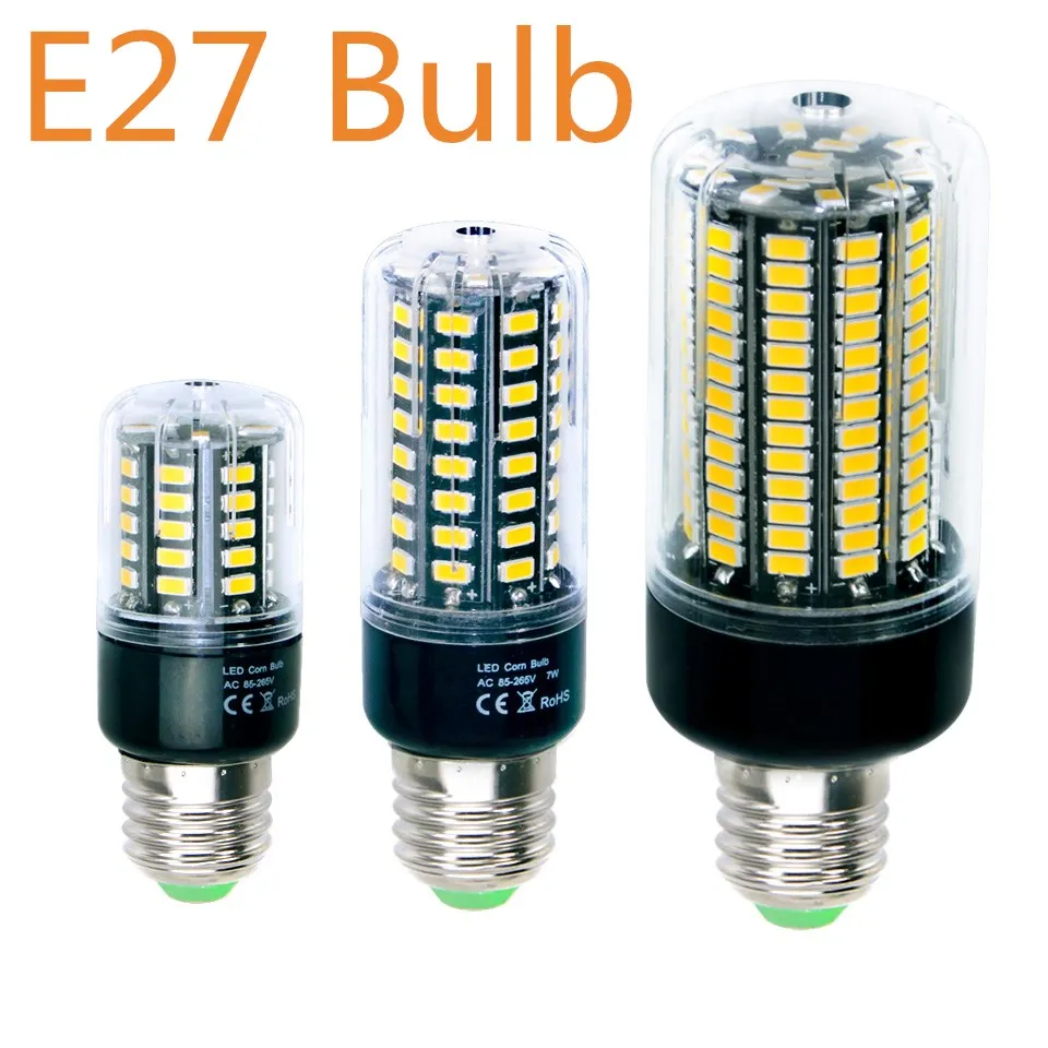 Светодиодный светильник SMD 5736 светодиодный супер яркий без мерцания E27/E14