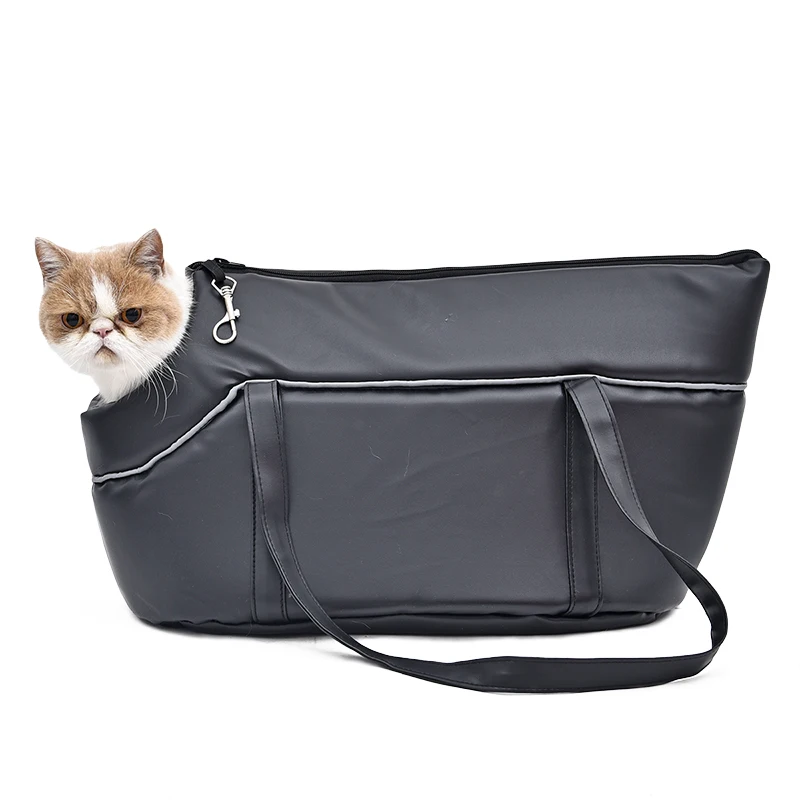 Горячо! PawzRoad, переноска для домашних животных, собака, кошка, из искусственной кожи, черная собака, щенок, кошка, переноска для собак маленького и большого размера, мягкая сумка-переноска