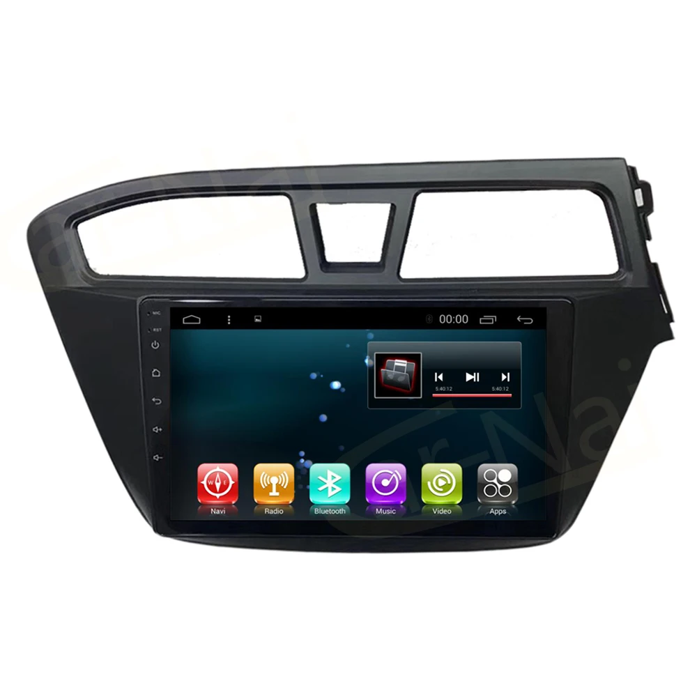 Android 7 1 автомобильное радио GPS Navi для Hyundai I20 2014 2017 правый руль мультимедийный плеер