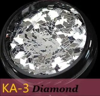 1 коробка, акриловые блестки для ногтей, чешуйчатая полоса-прямоугольник, блестки для флока, 3D украшение для ногтей, лазерная Голография УФ-полировка, Флейк, блестки H35 - Цвет: 3