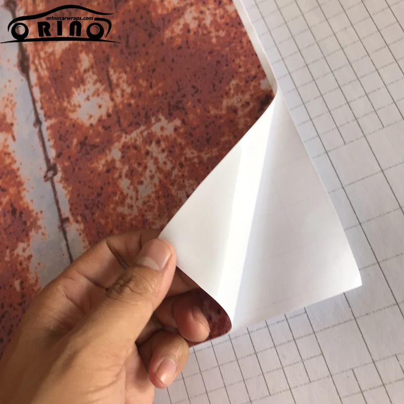 

50cmx500cm Rusty Vinyl Car Wrap Sticker Bomb Film Foil With Air Release Car Boat Body Wrapping Covering Adhesive Sticker Decal