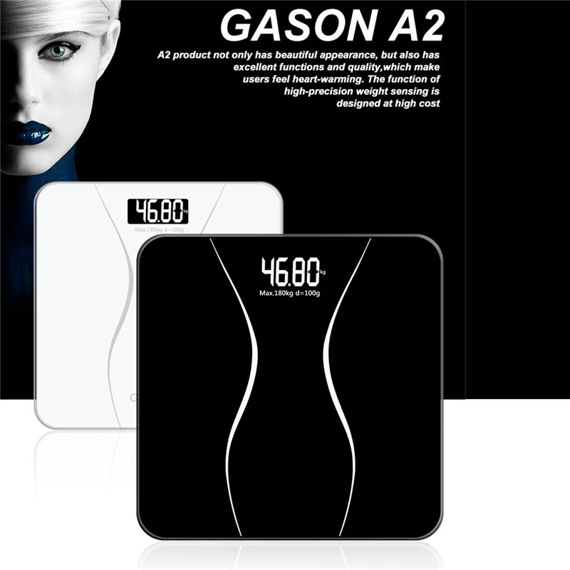 Напольные весы GASON(A2) для ванной комнаты умные бытовые электронные