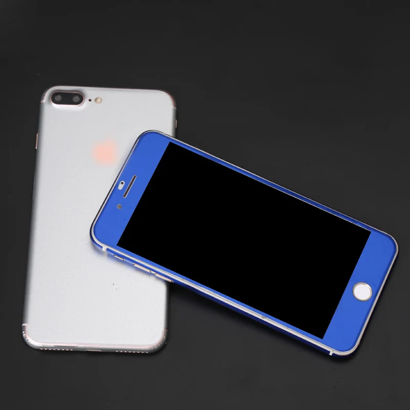 Eqvvol Phone Case For iPhone 7 8 Plus X Full Cover Back Ice Film Colorful Glossy Body Foil Matte Protector Sticker |