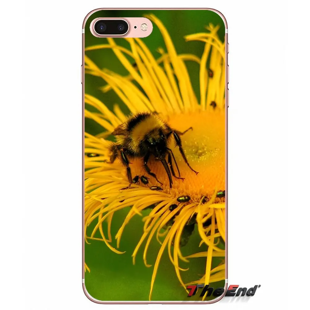 Для samsung Galaxy S2 S3 S4 S5 мини S6 S7 край S8 S9 плюс Примечание 2 3 4 5 8 coque Fundas макро насекомых