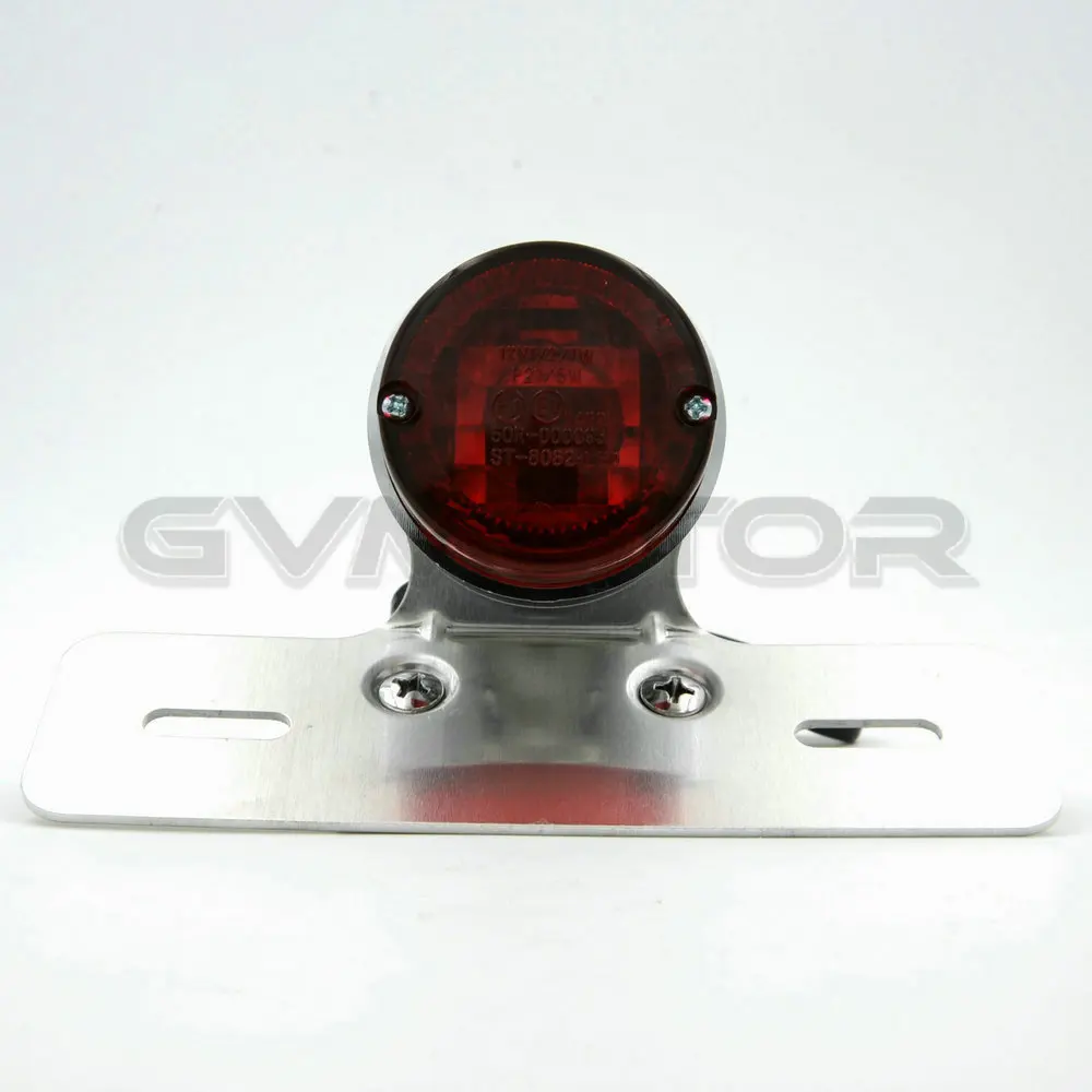 Винтажный Cafe Racer Scrambler мотоциклетный круглый стоп сигнал стояночный фонарь для