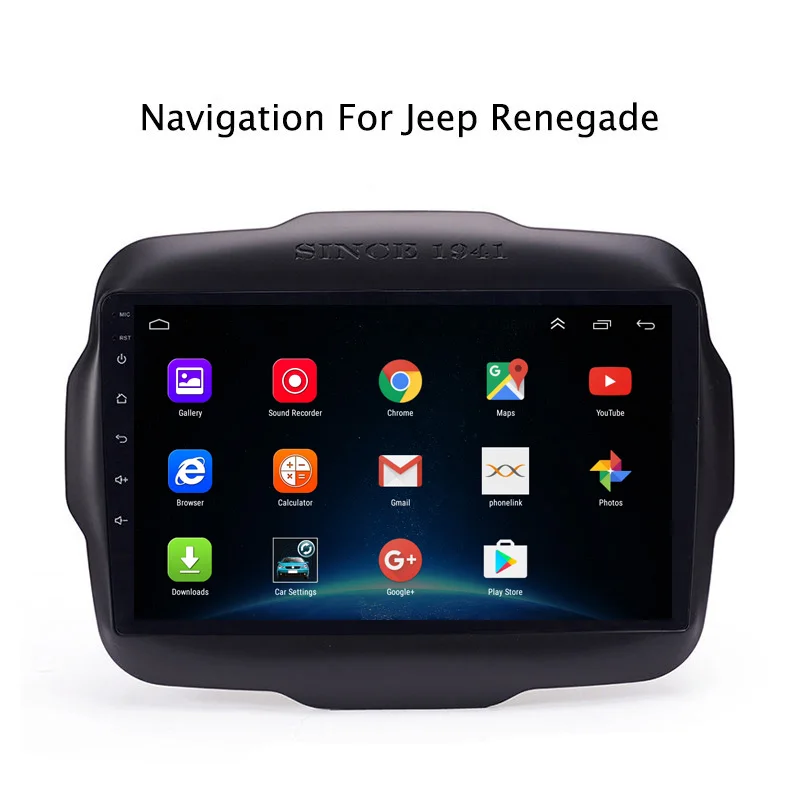 9 &quot2G ram 32G rom Автомобильная dvd навигационная система для Jeep Renegade 2016 с