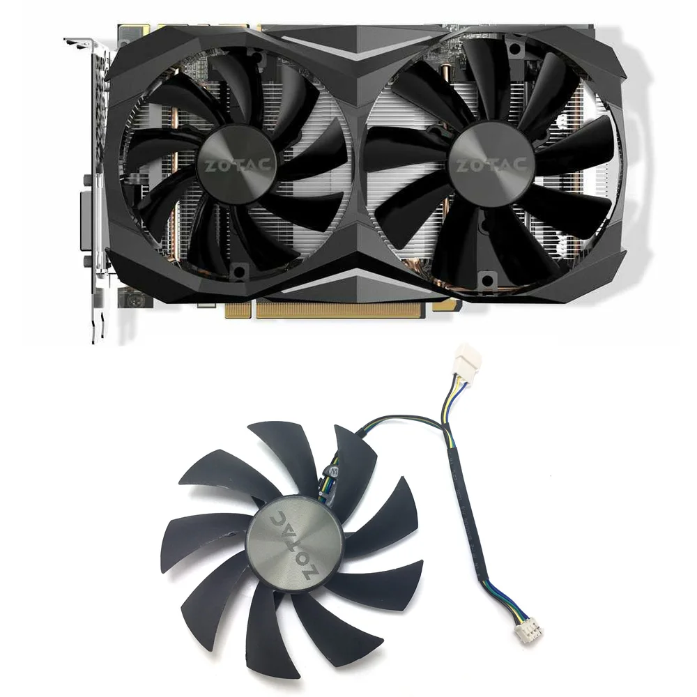 

Original 87MM GA92S2H GA91S2H GAA8S2U PC Cooler Fan For ZOTAC GTX 1060 1070 Ti MINI HA 1080 Ti MINI GPU Graphic Card Cooling Fan