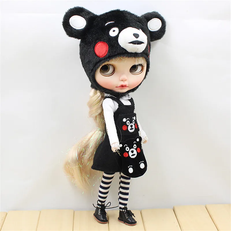 Одежда для 1/6 Блит Кумамон Стиль с Hat &amp Bag | Игрушки и хобби