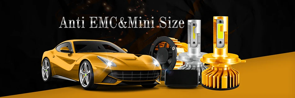 Hlxg 2 шт. 5000K светодиодный фонарь Lumi светодиодный s ZES Chips Автомобильная фара H11 H8 противотуманная фара 12 В 4300 К светодиодный 24 В 6500 к автостайлинг