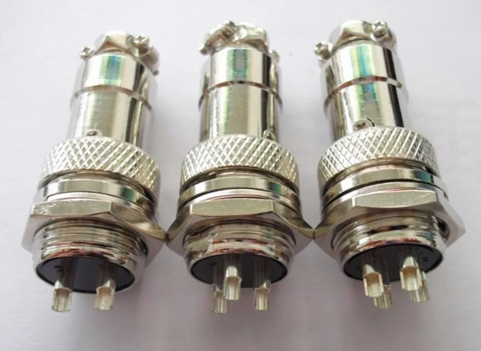 

GX16-4 Core Aviation Plug Socket Round Connector 16mm Joint Connect Plug-in Unit