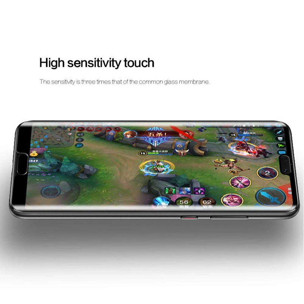 Закаленное стекло для huawei p20 lite Защитное стекло для huawei honor 10 7X Защитное стекло для nova 3e mate10 lite 5D полное покрытие
