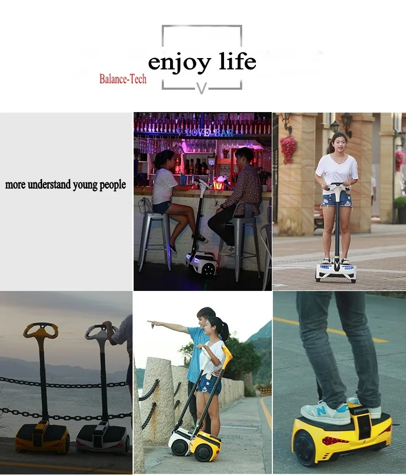 Oxboard ХОВЕРБОРДА ручка авто скутер разумный баланс Электрический скейтборд скейт