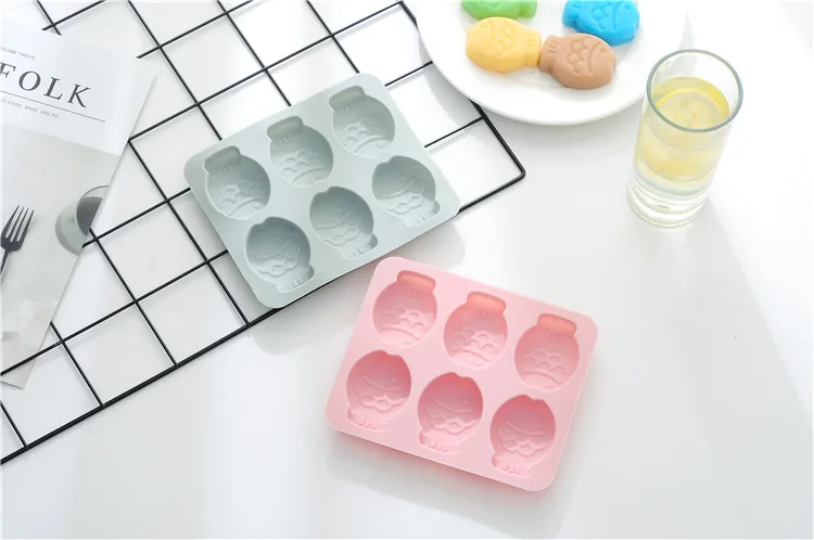 Милая Рыба DIY силиконовая форма для мыла для изготовления мыла 3D форма для мыла ручной работы ремесло Ванная Кухня форма для мыла или выпечки