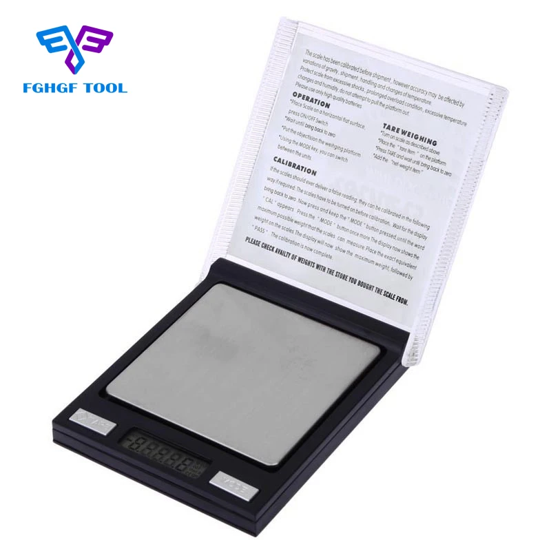 FGHGF 200g 0,01g Мини-чехол для CD цифровые карманные весы lcd точная шкала электронная емкость баланс алмаз Взвешивание ювелирных изделий Scal