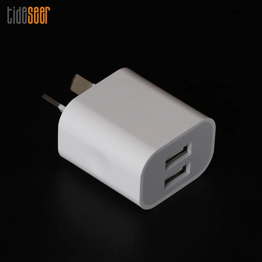 10 шт. двойной interfae австралийская вилка 5В 2а USB порт настенное зарядное устройство 5 вольт 2 ампер AC-DC адаптер питания конвертер для iphone для samsung
