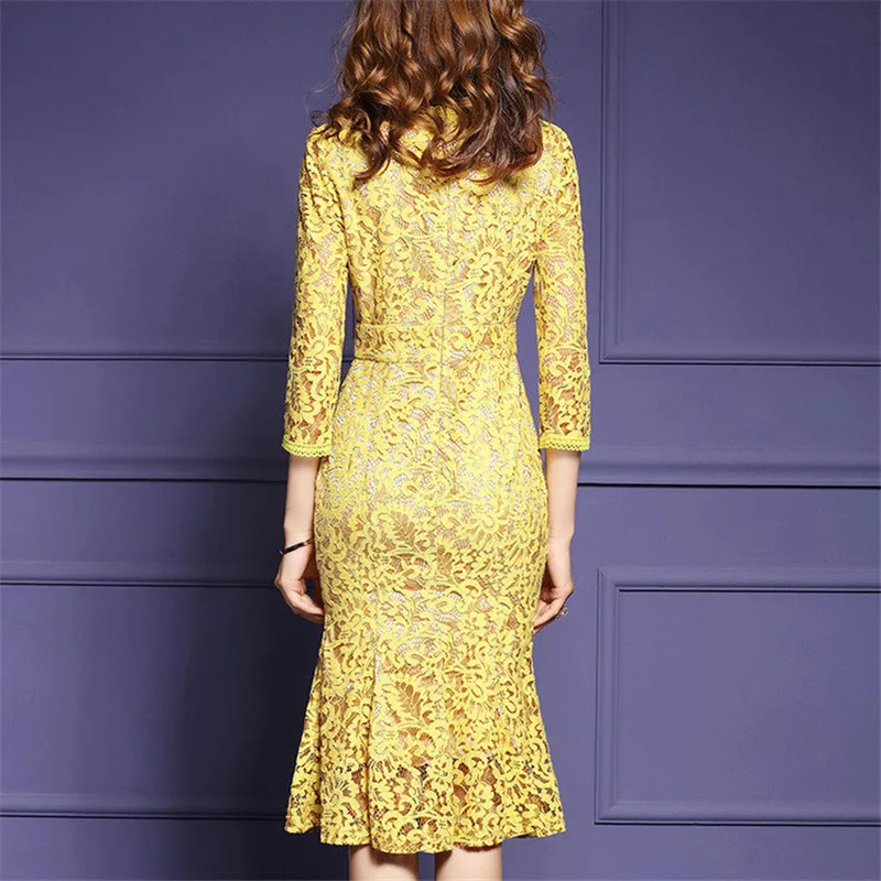 Женское платье халат женское элегантное нежное кружевное 2018 весеннее вечернее