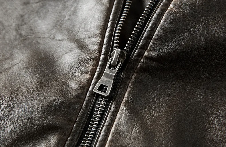 Men's Quilted Leather Jacket Motorcycle Bikers Jackets Autumn Winter Outwear Coats Large Size Male Clothes Thick Warm Tops 2018 | Мужская