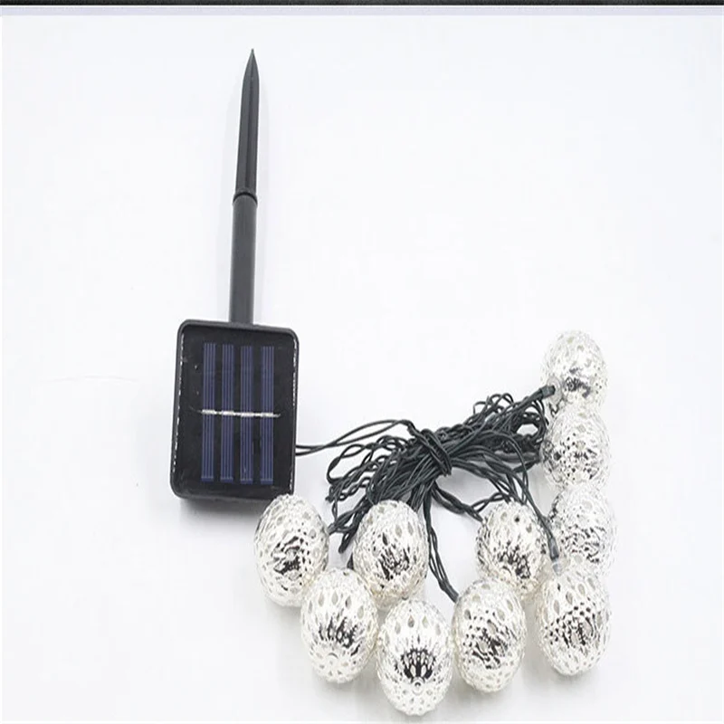 10 шаров/Набор оптовая продажа Марокканская гирлянда светодиодная