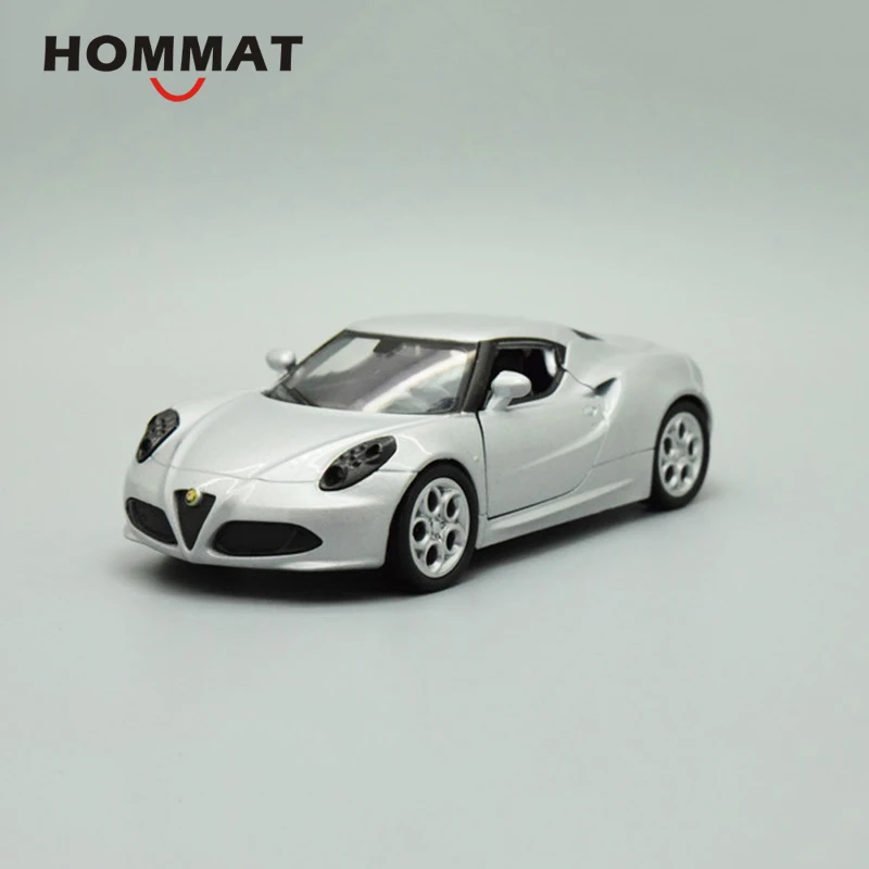 HOMMAT имитация 1:36 Alfa Romeo 4C спортивный автомобиль литая модель игрушечного
