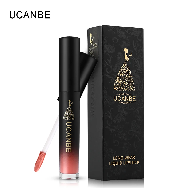 6 видов цветов Блеск для губ Макияж долговечная питательная жидкая губная помада