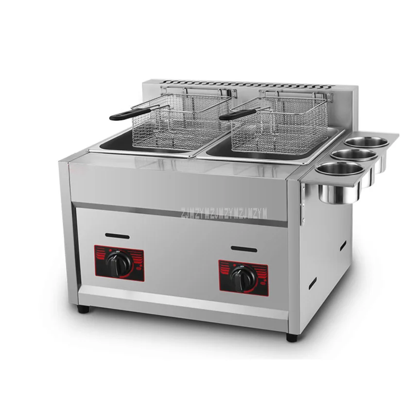 

Газовая фритюрница для картофеля фри, 12 л