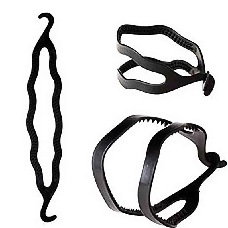 4 шт. пластиковый легкий пучок волос оплетка инструмент держатель зажим для стиль