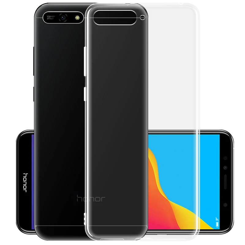 Ультратонкий Прозрачный устойчивый к царапинам чехол для Huawei Y6 2018/Honor 7A/Honor 7A