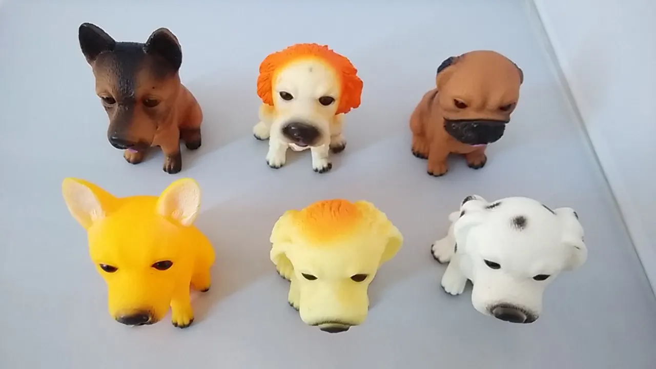 Креативные Игрушки кричащая мопса называемая BB труба крики собака игрушка