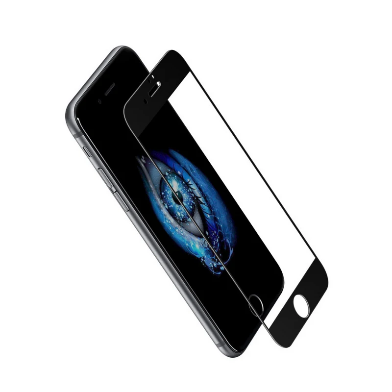 Camdems 20 шт./лот защита экрана из закаленного стекла с мягкими краями для iphone xs max xr X 6